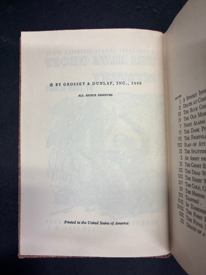 The Blue Ghost Mystery - John Blaine - 1st Edition - 1960