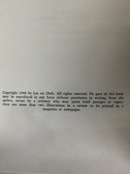 The Double Heart and Other Poems - Lee Ver Duft - In English and Spanish - Signed - 1948