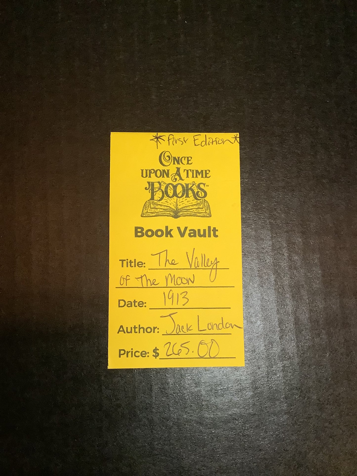 The Valley of the Moon - Jack London - 1st Edition - 1913