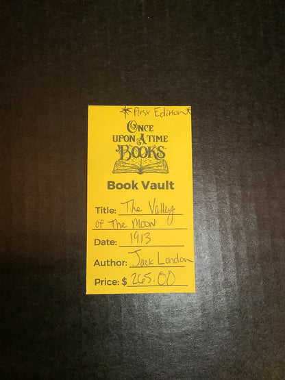 The Valley of the Moon - Jack London - 1st Edition - 1913