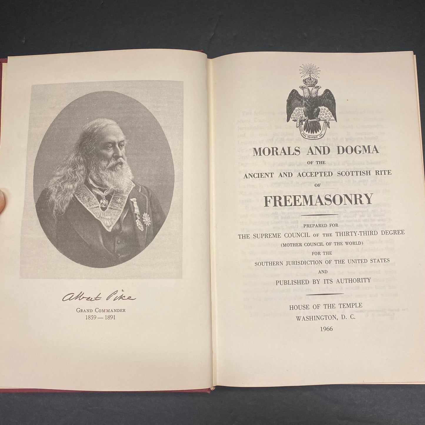 Morals and Dogma - Roberts Publishing Company - 1966