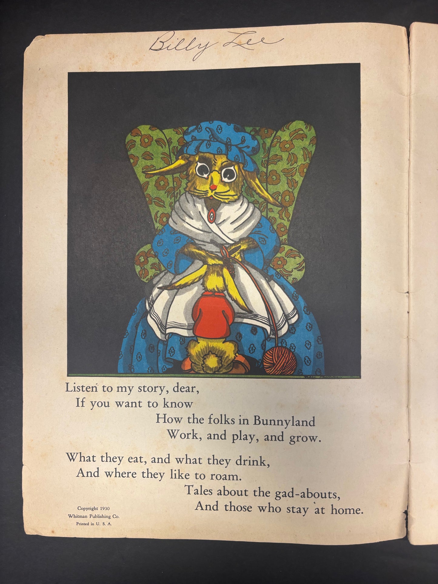 Busy Bunnies - H. Stockton and G. Phillips - 1930