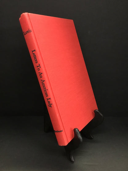 Letters to an American Lady - C.S. Lewis - 1967