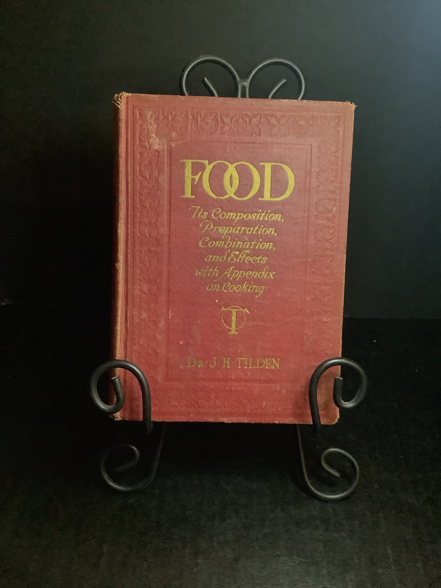 Food - Dr. J. H. Tilden - 1921