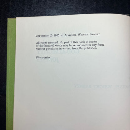 The Valley of the God-Almighty Joneses - Maginel Wright Barney with Tom Burke - 1st Edition - 1965