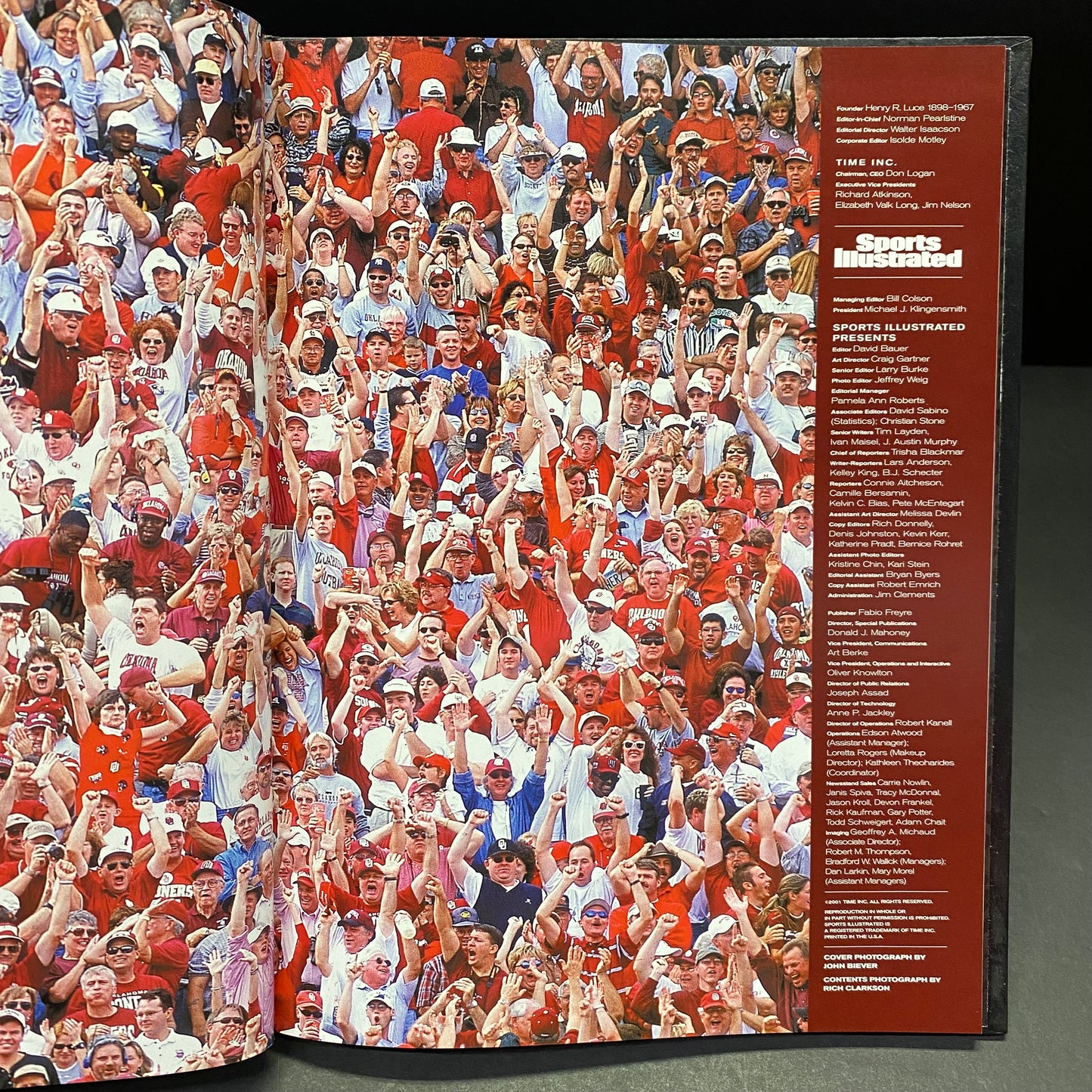 Perfect! Oklahoma Sooners: National Champions 2000 - Sports Illustrated - 2001