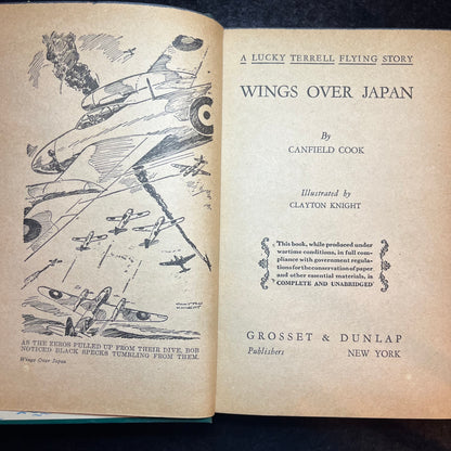 Wings Over Japan - Canfield Cook - 1944