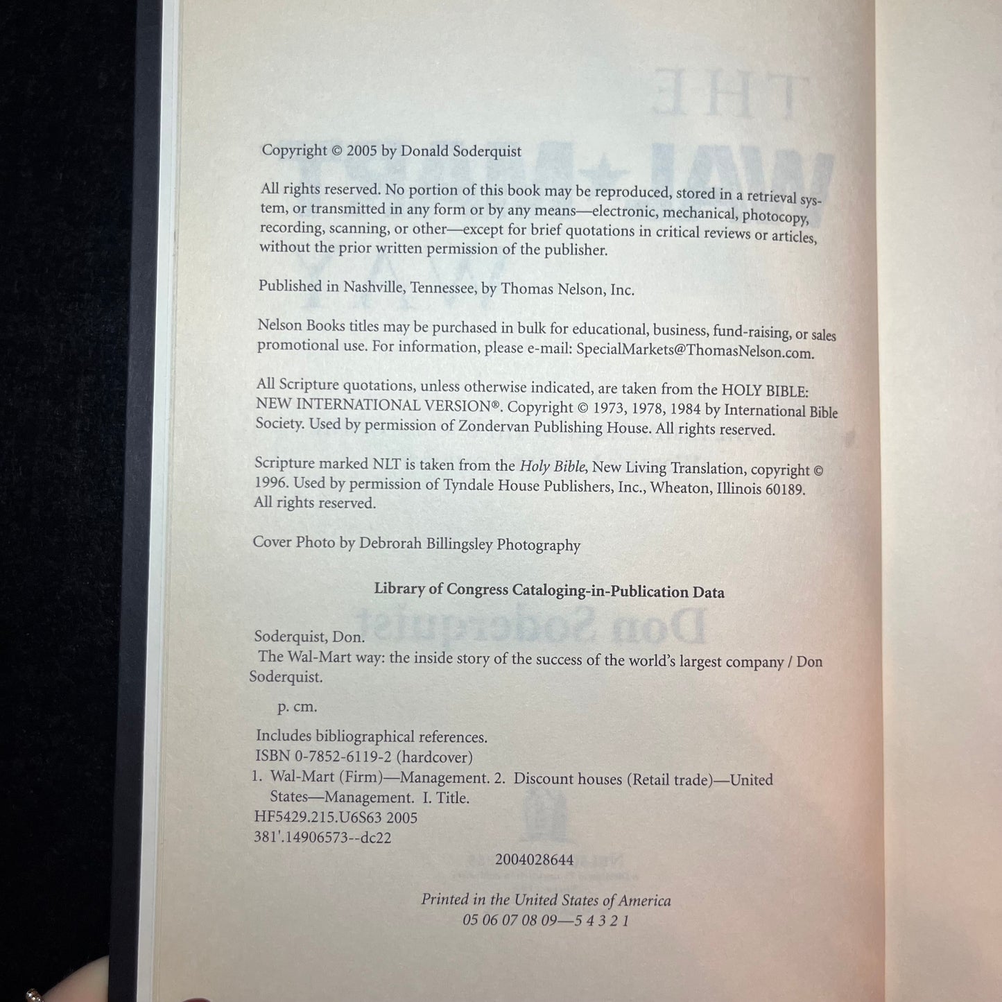 The Walmart Way - Don Soderquist - Signed - 2005