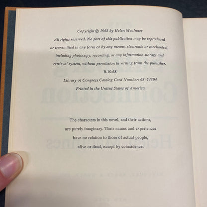 The Salzburg Connection - Helen MacInnes - 1st Edition - 1968