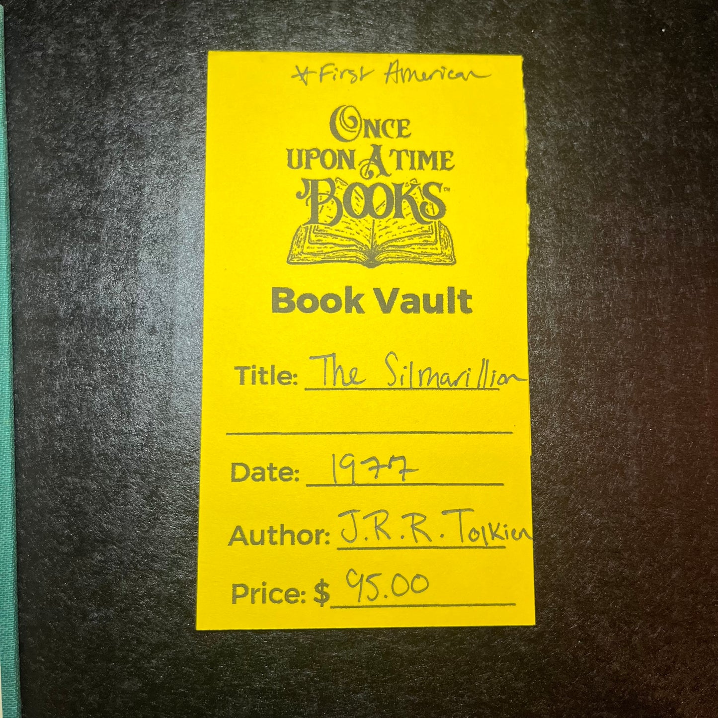 The Silmarillion - J.R.R. Tolkien - First American - 1977