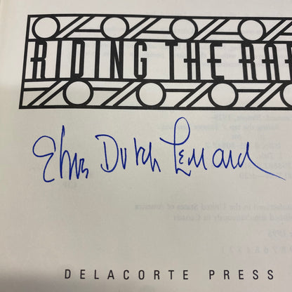 Riding the Rap - Elmore Leonard - First Edition - Signed - 1995