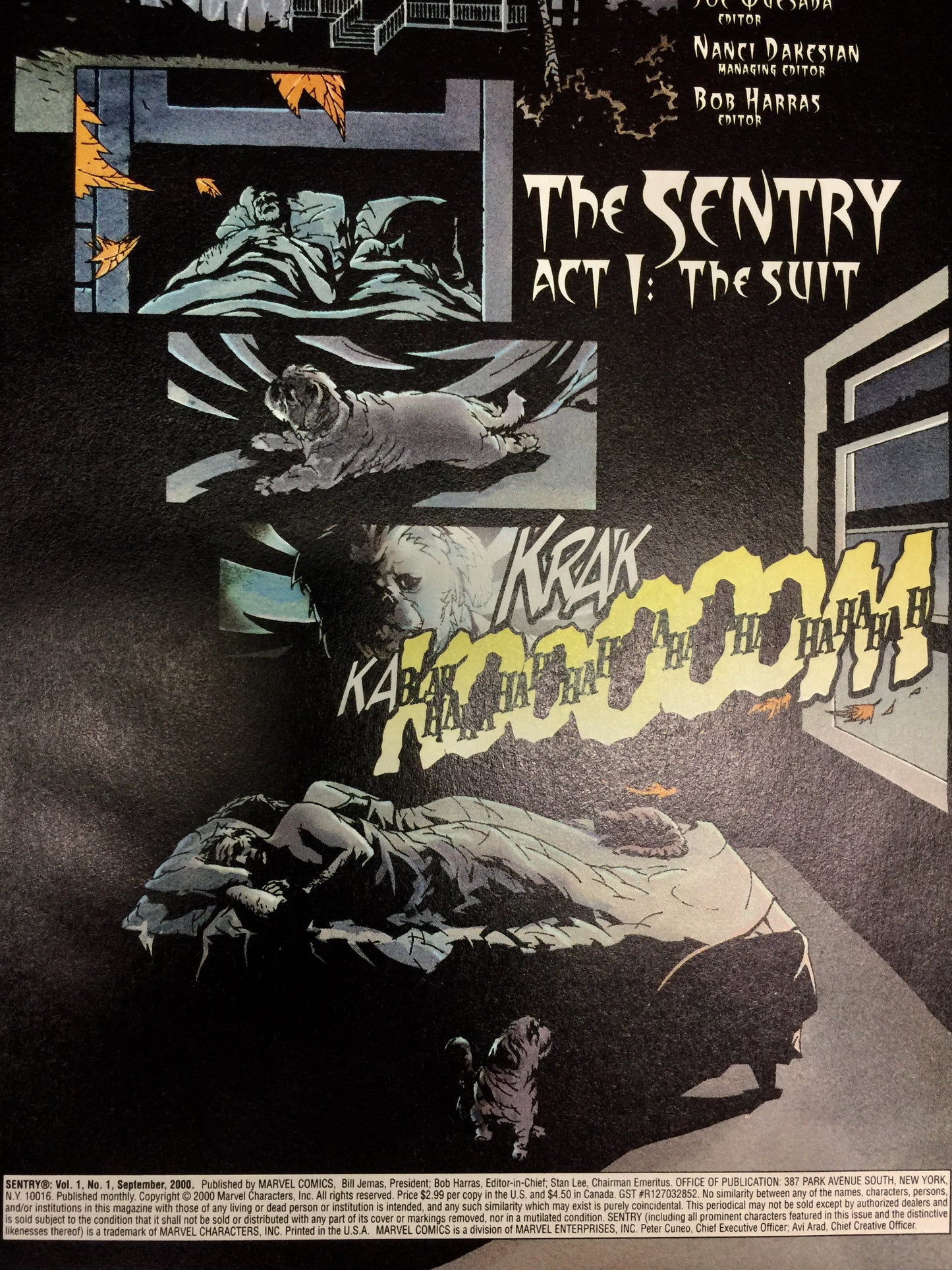 Sentry - Paul Jenkins - 1st Appearance of Sentry - 2000