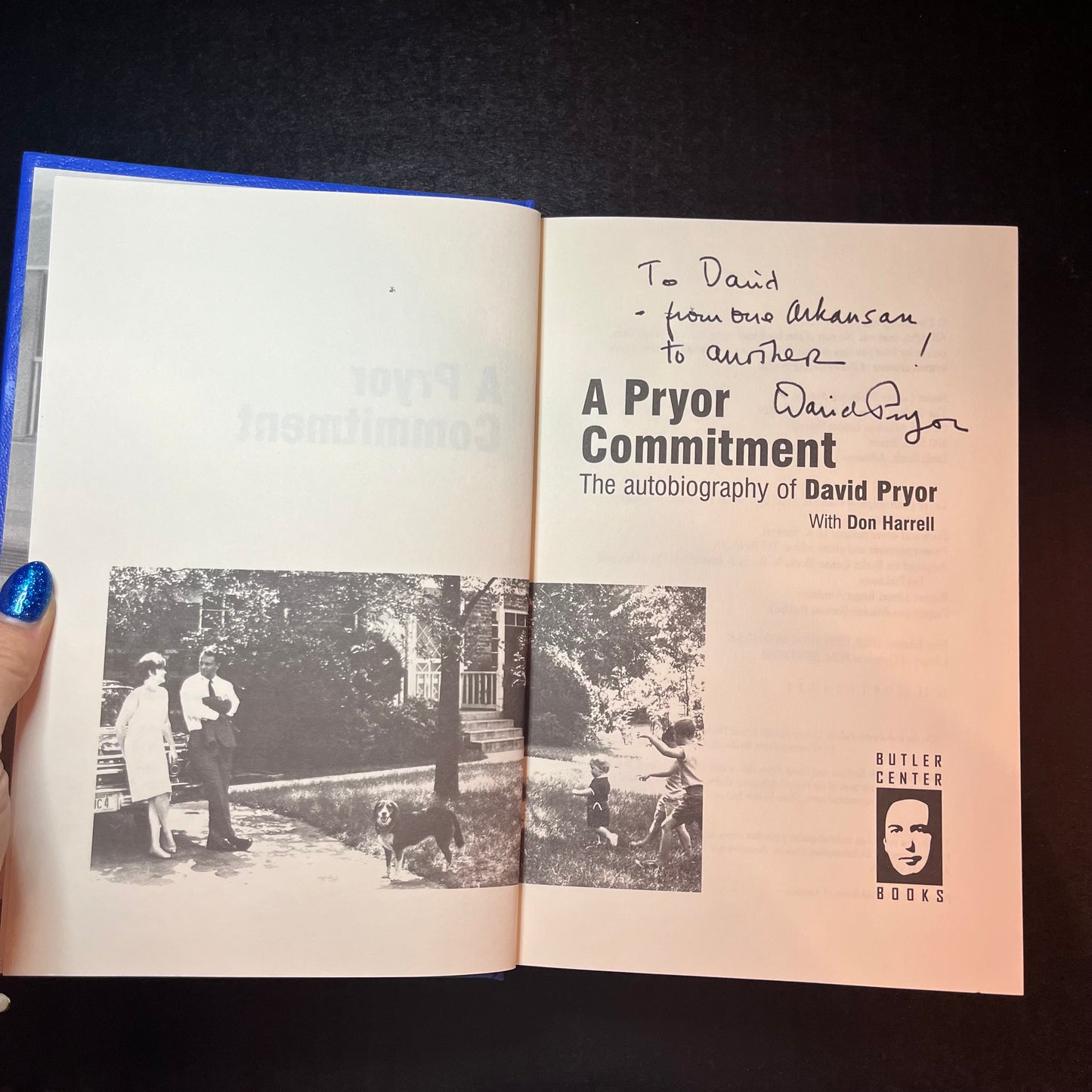 A Pryor Commitment - David Pryor - 1st Edition - Signed Copy - 2008