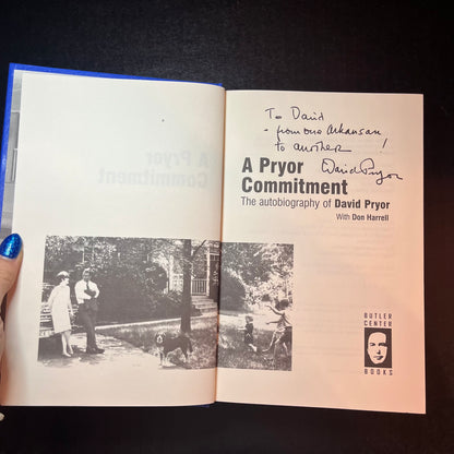 A Pryor Commitment - David Pryor - 1st Edition - Signed Copy - 2008