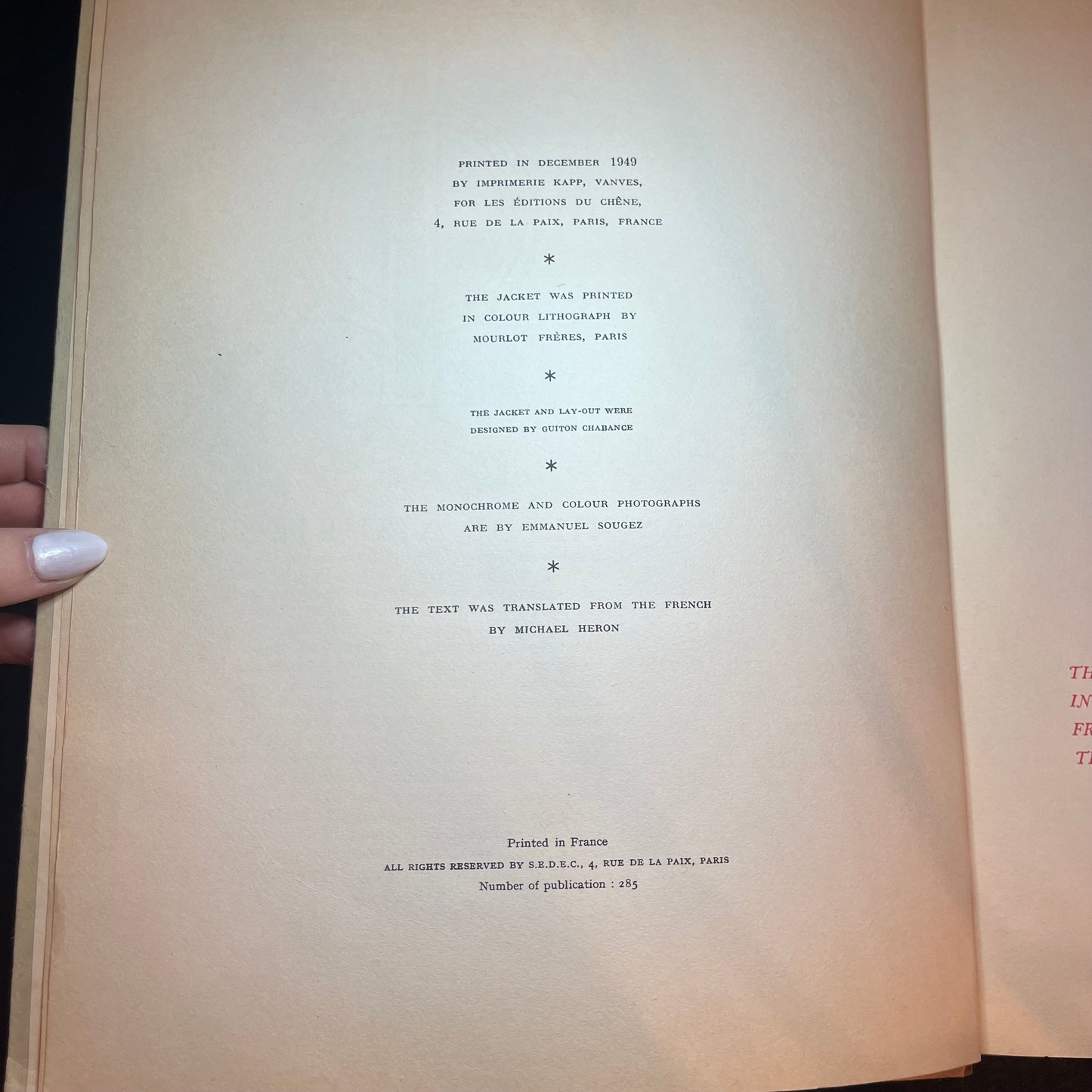 The Decorated Letter - Emile - A. Van Moe - 1950