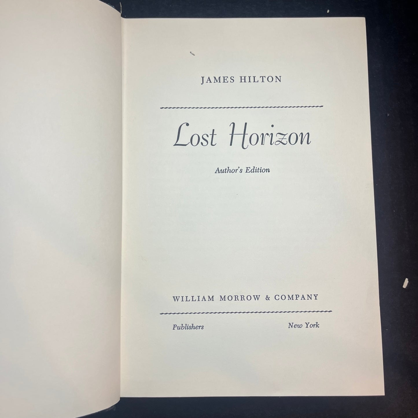 Lost Horizon - James Hilton - 1971