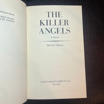 The Killer Angels - Michael Shaara - 3rd Print - 1974
