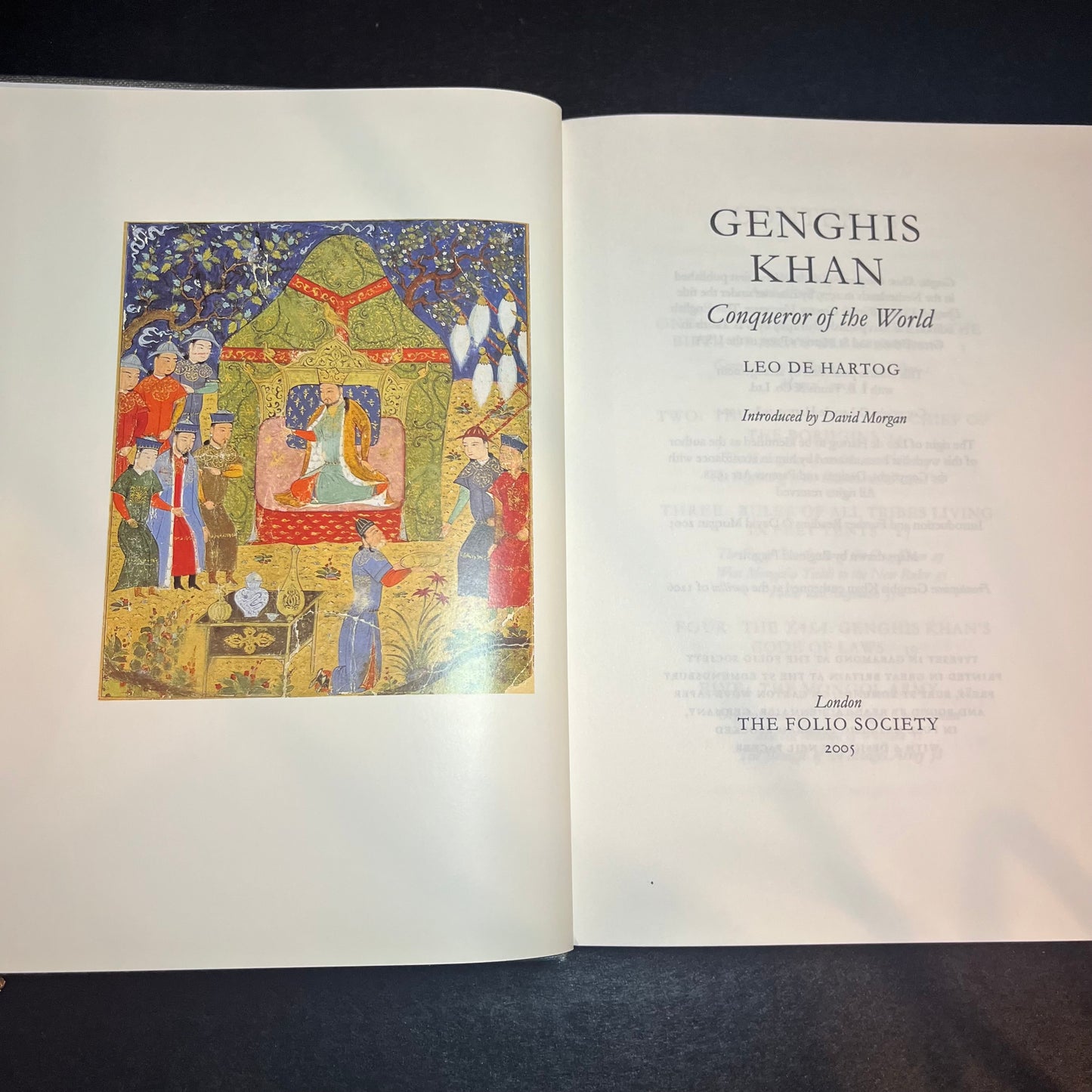 Genghis Khan - Leo De Hartog - Folio Edition -  2005