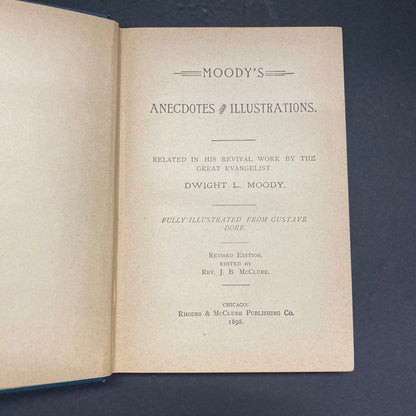 D. L. Moody's Anecdotes and Illustrations - Dwight L. Moody - 1898