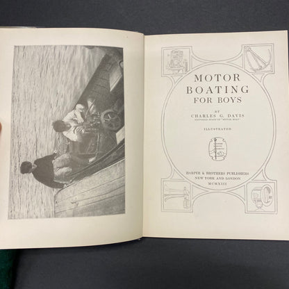 Motor Boating for Boys - Charles G. Davis - 1913