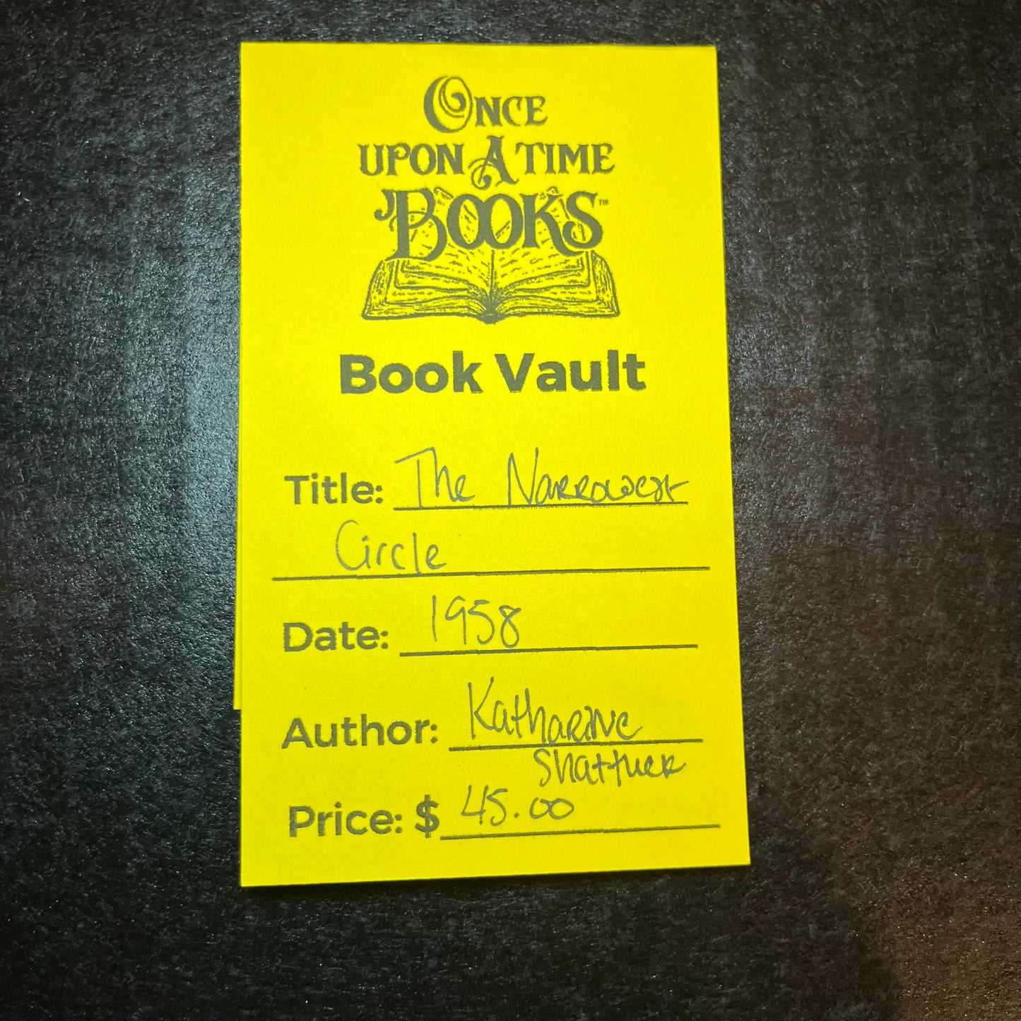 The Narrowest Circle - Katharine Shattuck - 1958