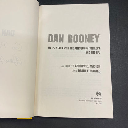 My 75 Years with the Pittsburg Steelers and the NFL - Dan Rooney - Signed - 2007