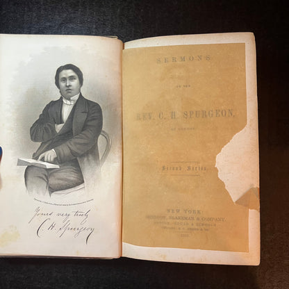 Spurgeon's Sermons - Sheldon, Blakeman and Company - 1857