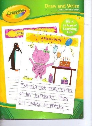 "Crayola - Draw and Write - Creative Basics Activity Book" Ages 5+
