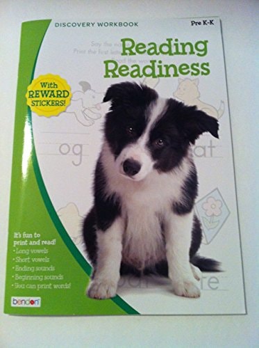 "Discovery Workbook - Reading Readiness" with Reward Stickers - Pre K-K