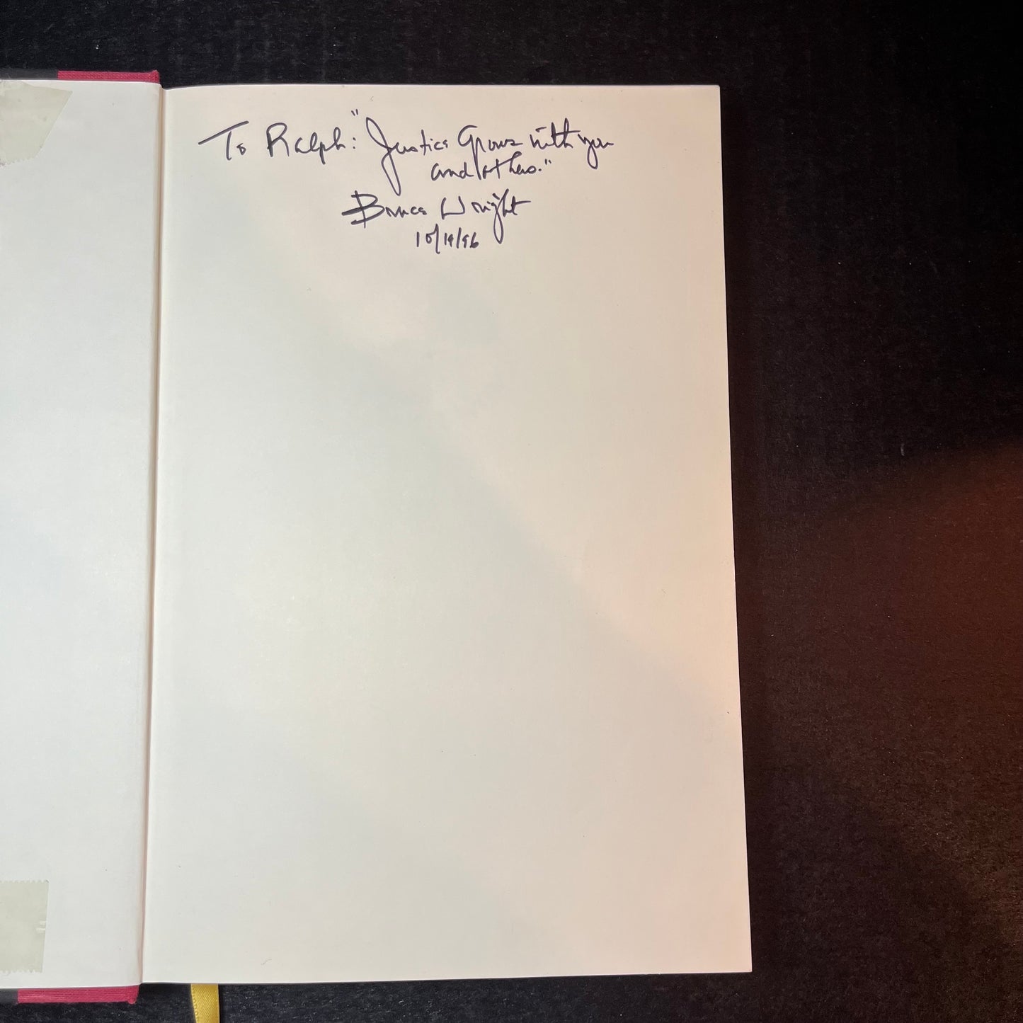 Black Justice in a White World - Judge - Signed Copy - 1996