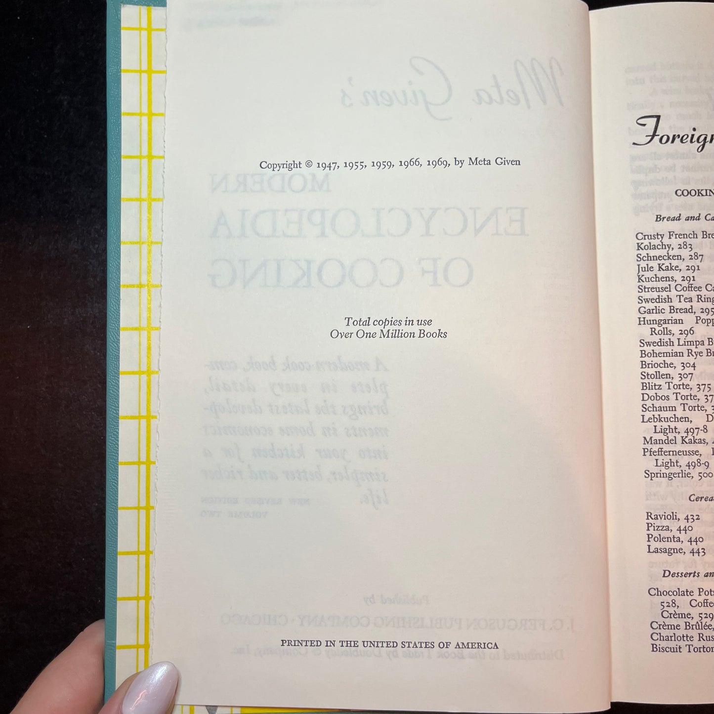 Modern Encyclopedia of Cooking - Meta Given - 2 Volumes - 1969