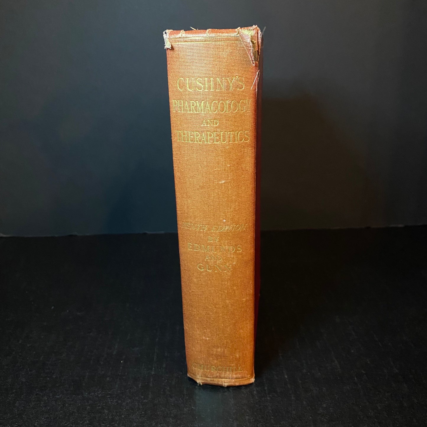 A Textbook of Pharmacology and Therapeutics - Arthur R. Cushny - 10th U. K. Edition - 1934
