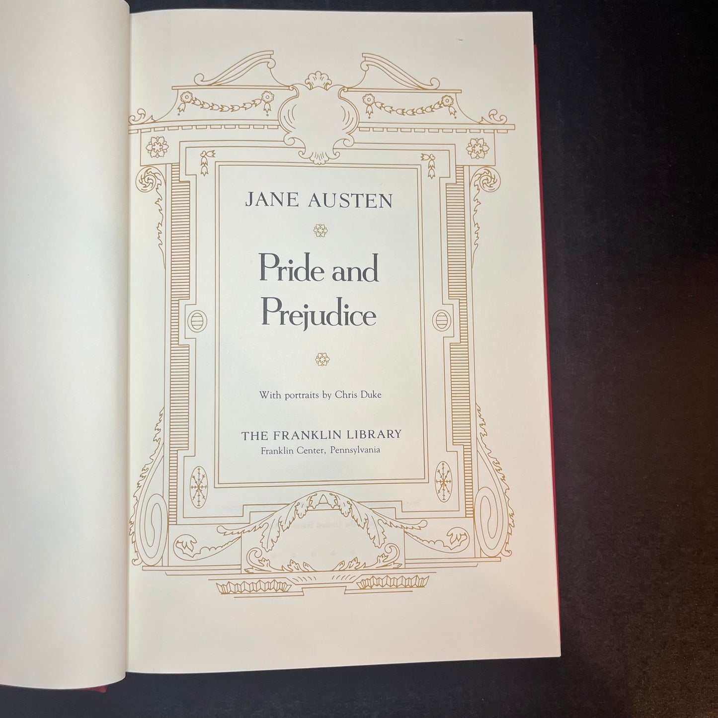 Pride and Prejudice - Jane Austin - Easton Press - 1980