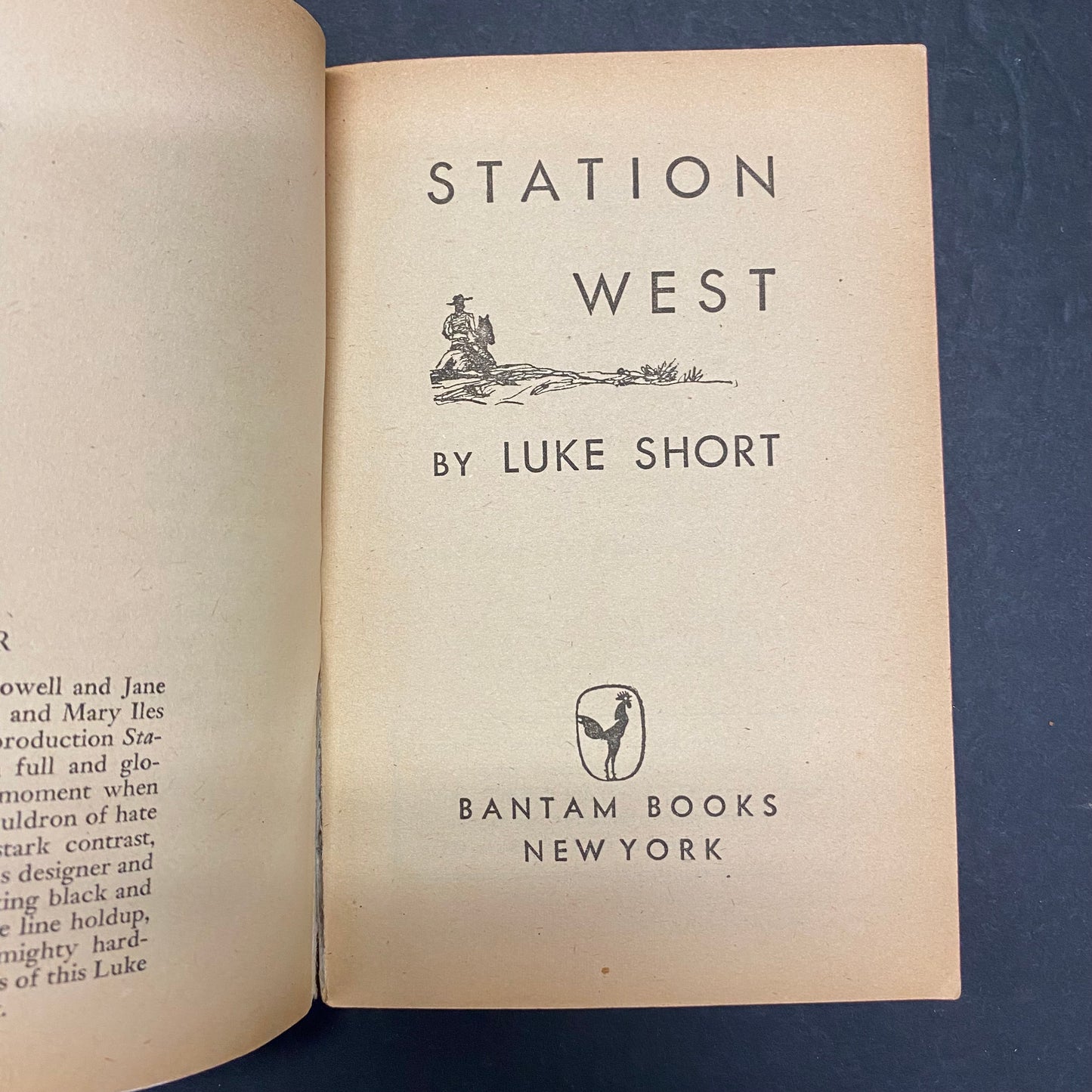 Station West - Luke Short - Photo-Play - 1946