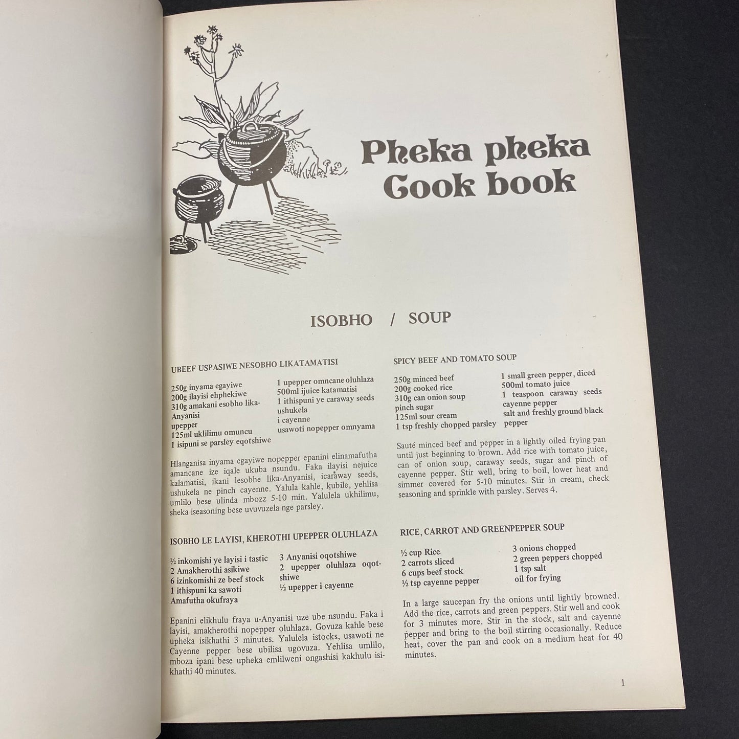 Pheka Pheka Cook Book - M. J. Kvalsvig - Date Unknown