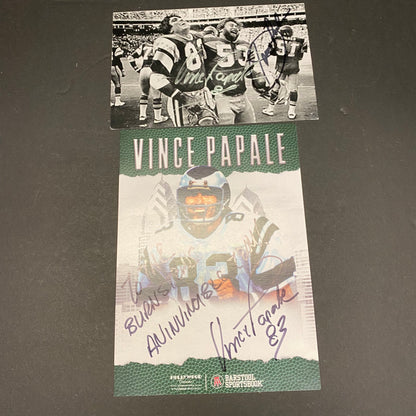 The Last Laugh: Vision to Victory - Dennis Franks and Vince Papale - Signed by both authors - 2018