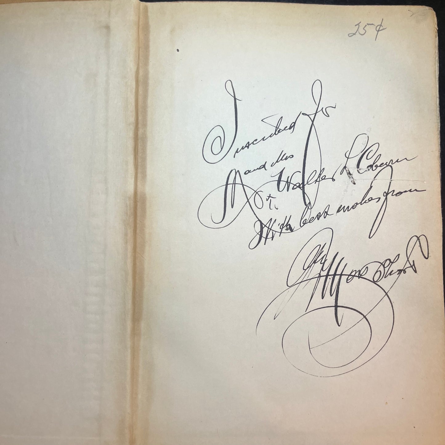 A Surgeon's World - Max Thorek - 7th Impression - Signed - 1943