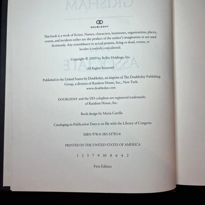 The Associate - John Grisham - Signed - 2009