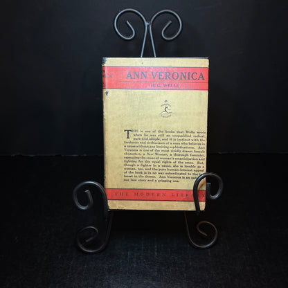 Ann Veronica - H.G. Wells - Scarce - Circa 1920's