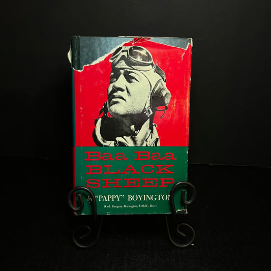 Baa Baa Black Sheep - "Pappy" Boyington - Signed - 1958