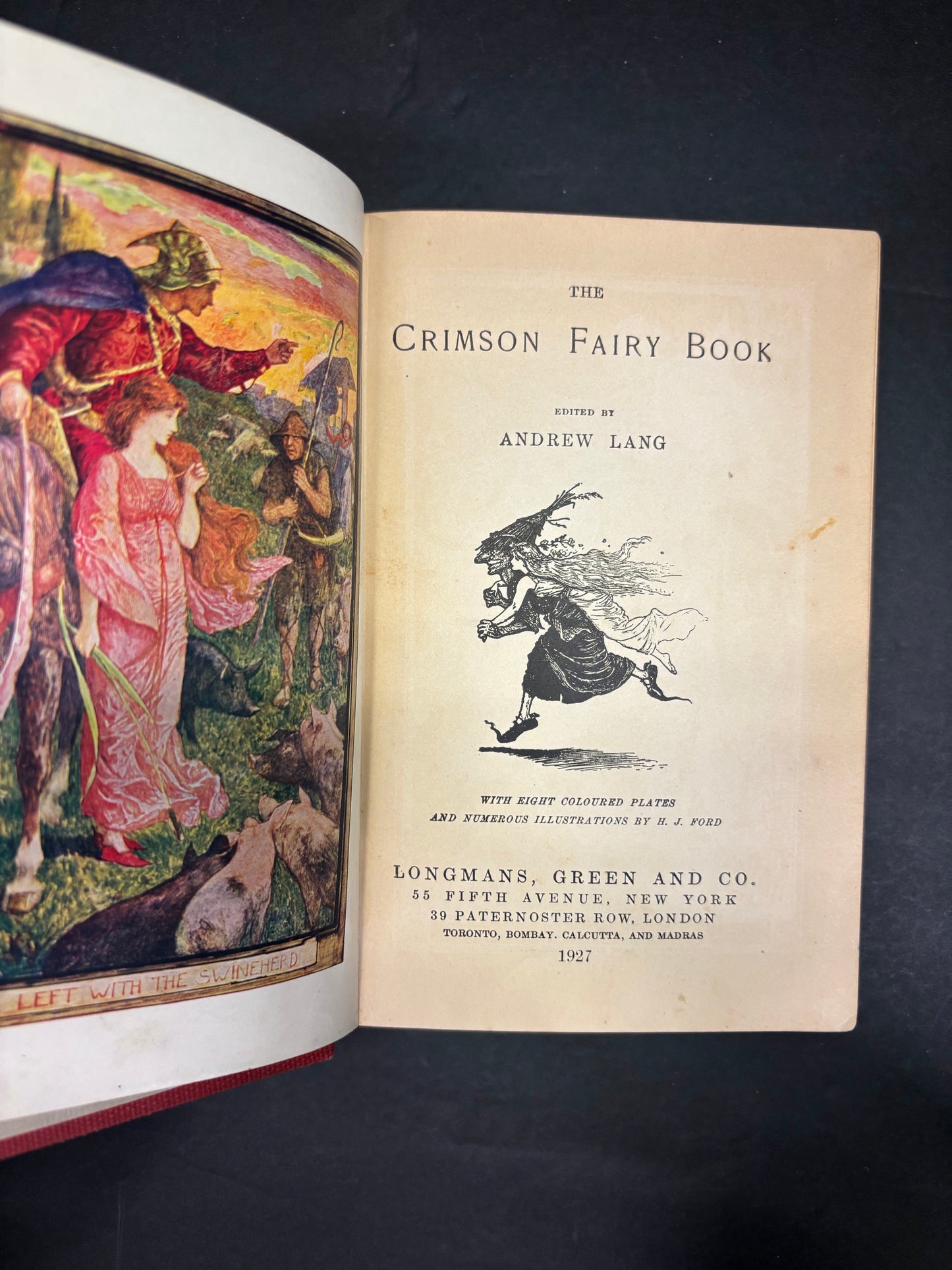 The Crimson Fairy Book - Andrew Lang - 10th Edition - 1927