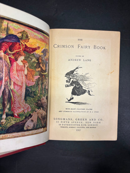 The Crimson Fairy Book - Andrew Lang - 10th Edition - 1927