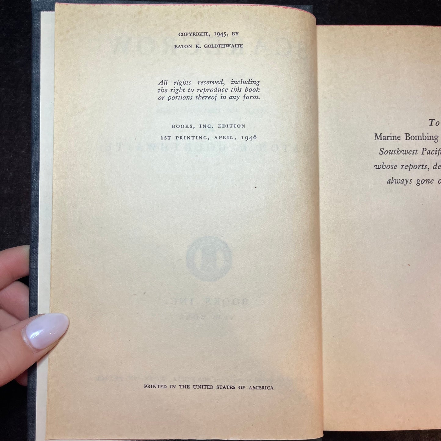 Scarecrow - Eaton K. Goldthwaite - 1st Edition - 1946