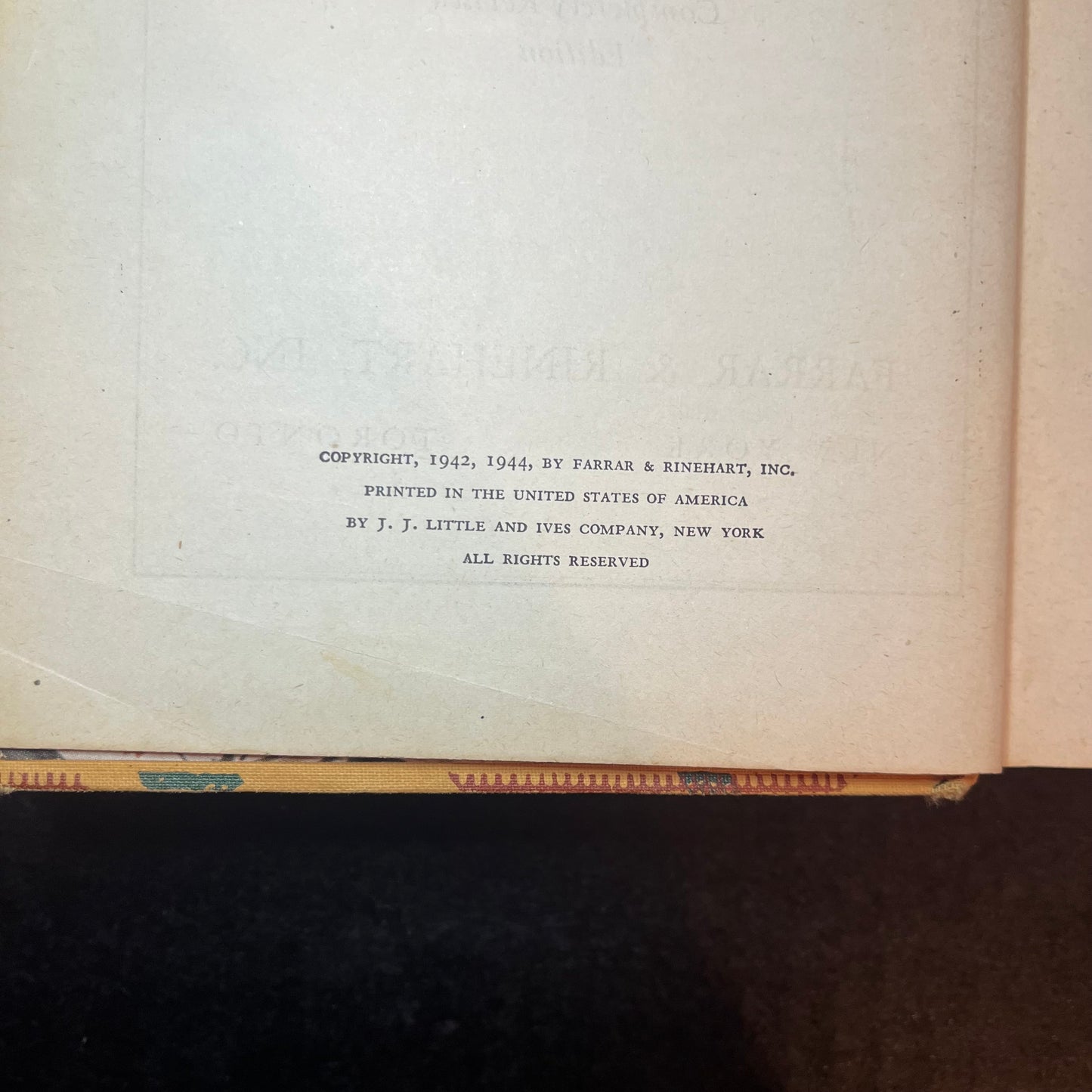 The Good Housekeeping Cook Book - Farrar & Rinehart, Inc. - 1944