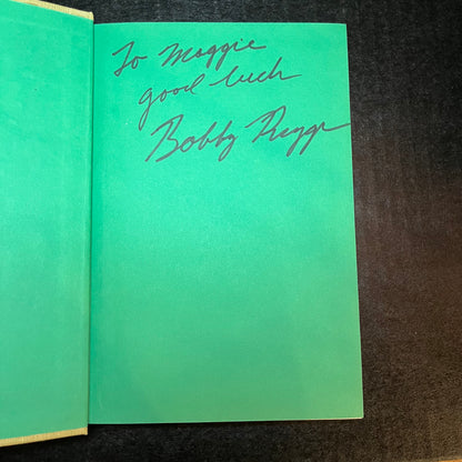 Court Hustler - Bobby Riggs - Signed - 1973