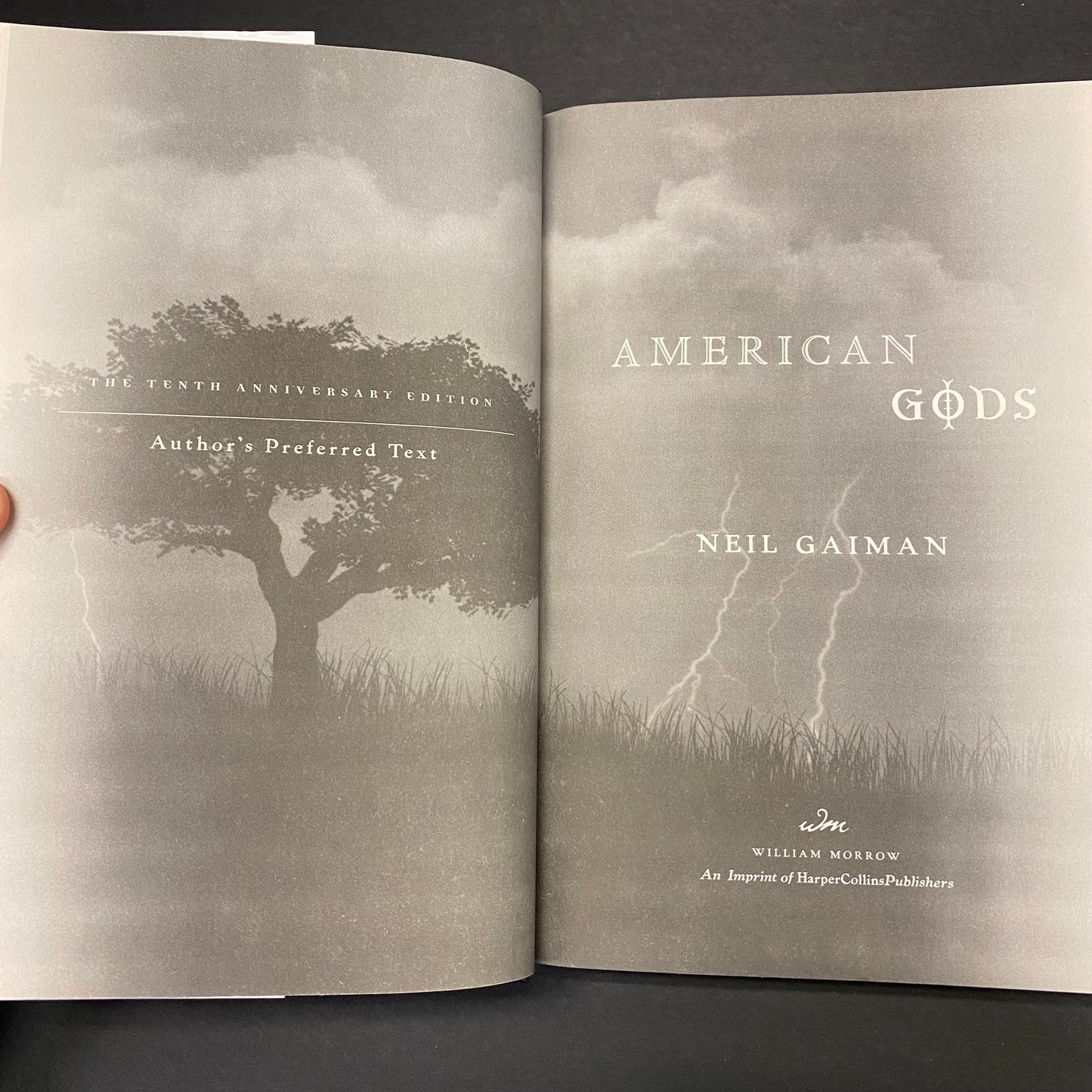 American Gods - Neil Gaiman - Signed - 1st Thus - 2011