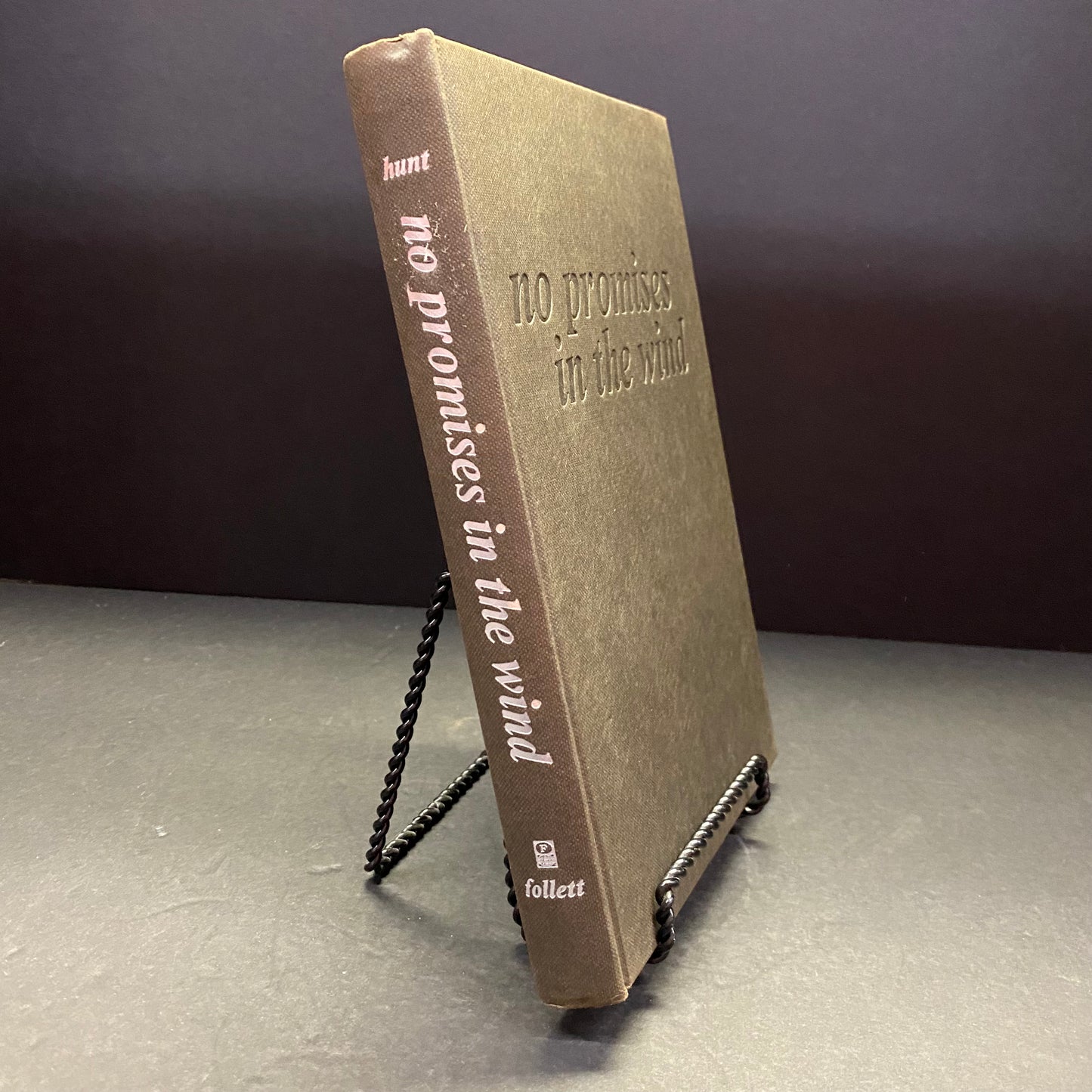 No Promises In The Wind - Irene Hunt - 1st Edition - 1970