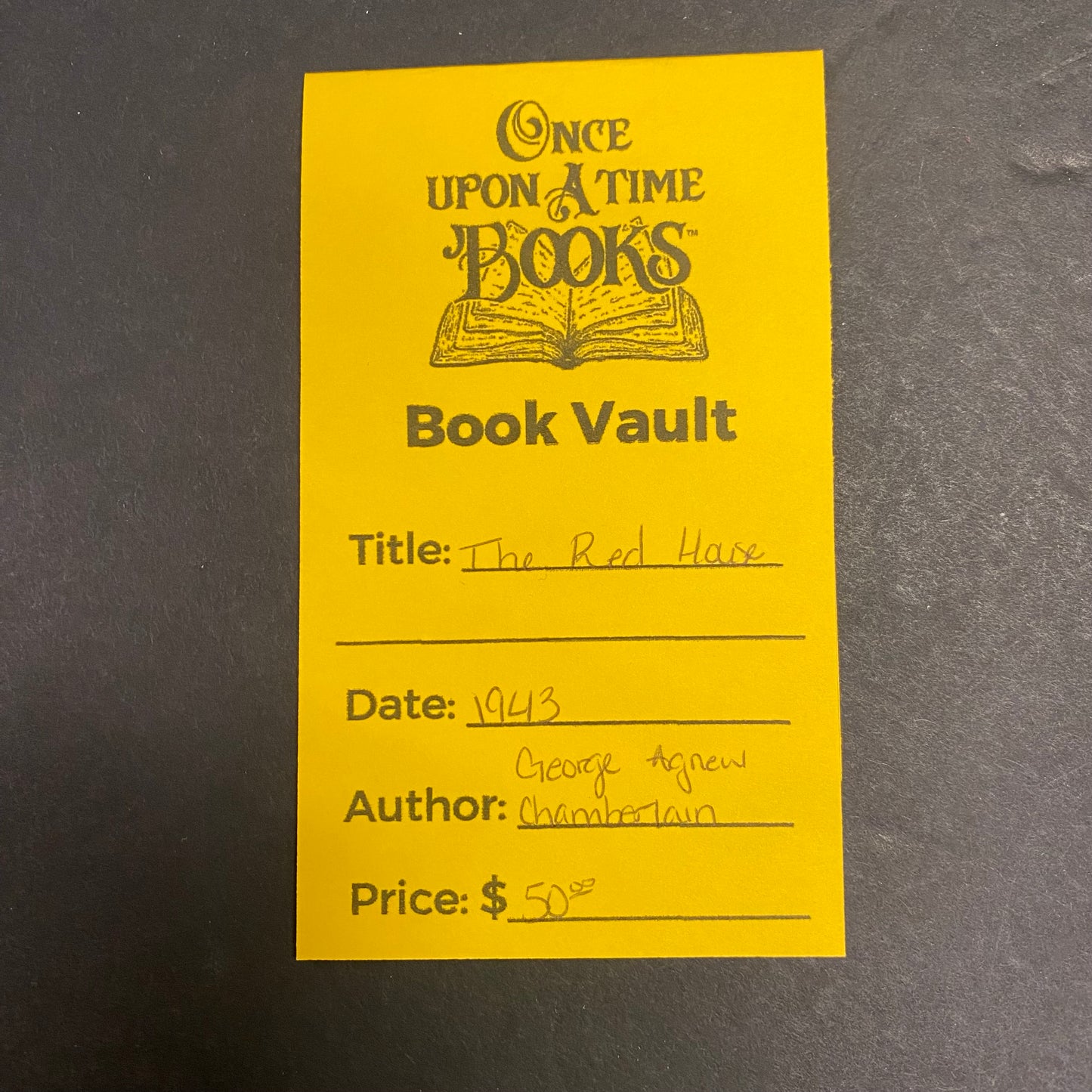 The Red House - George Agnew Chamberlain - 1943