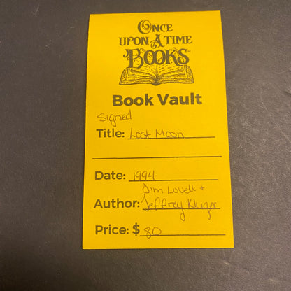 Lost Moon - Jim Lovell and Jeffrey Kluger - Signed - 1994