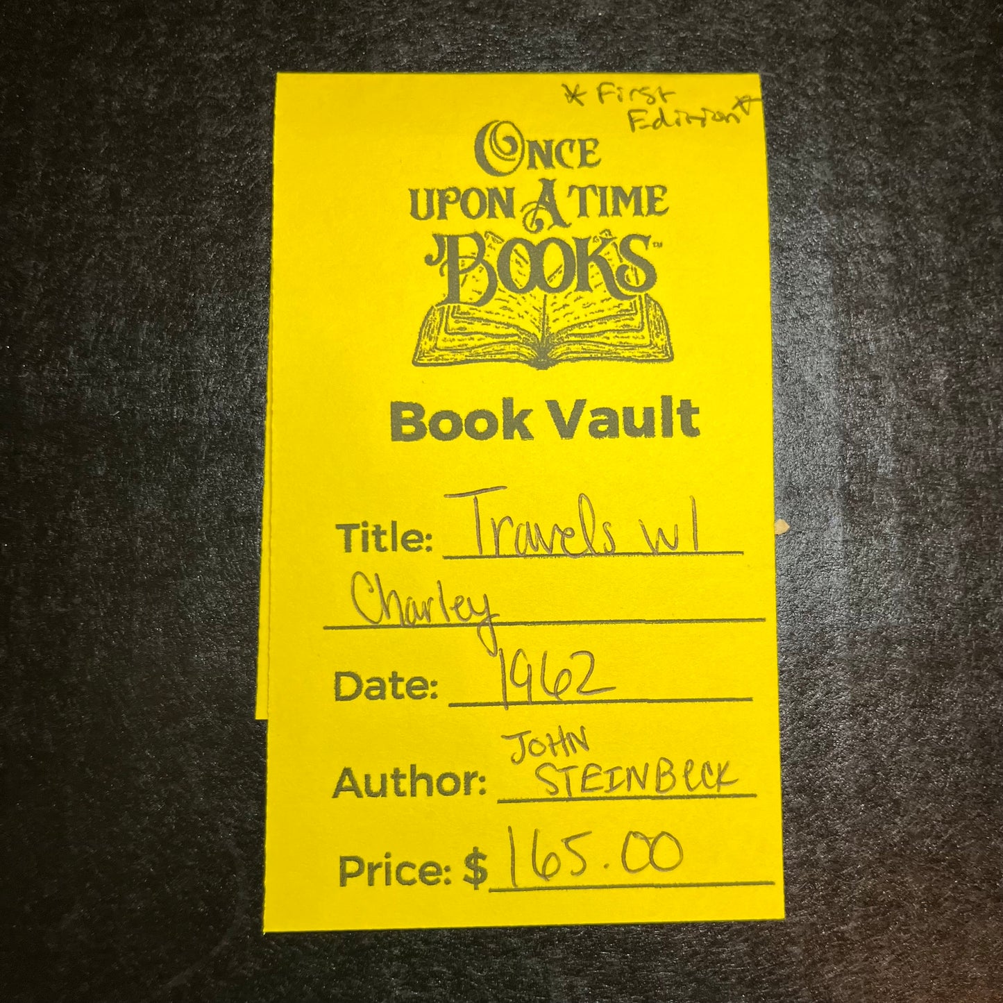 Travels with Charley - John Steinbeck - First Edition - 1962